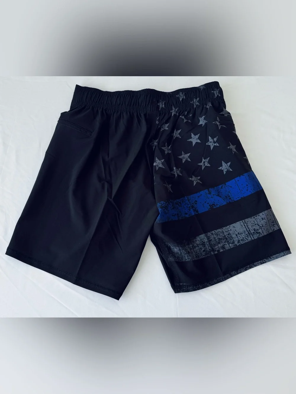 NWT Born Primitive American Defender velcro thin blue line shorts size 29/30